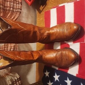 Men's cowboy boots leather
